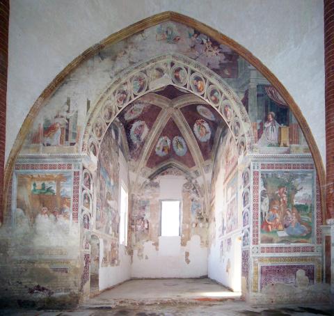 affreschi alla Chiesa Annunciata, Abbiategrasso MI